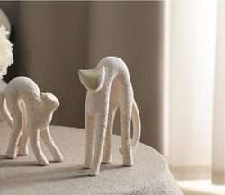 Статуэтка Golden face cat A