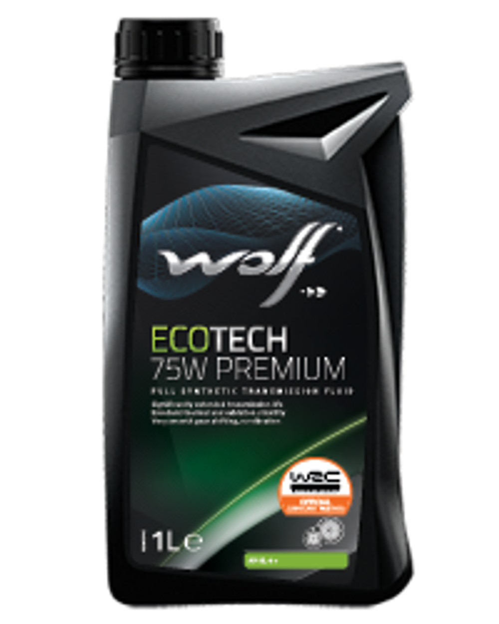 Масло трансмиссионное Wolf EcoTech 75W PREMIUM 1 л