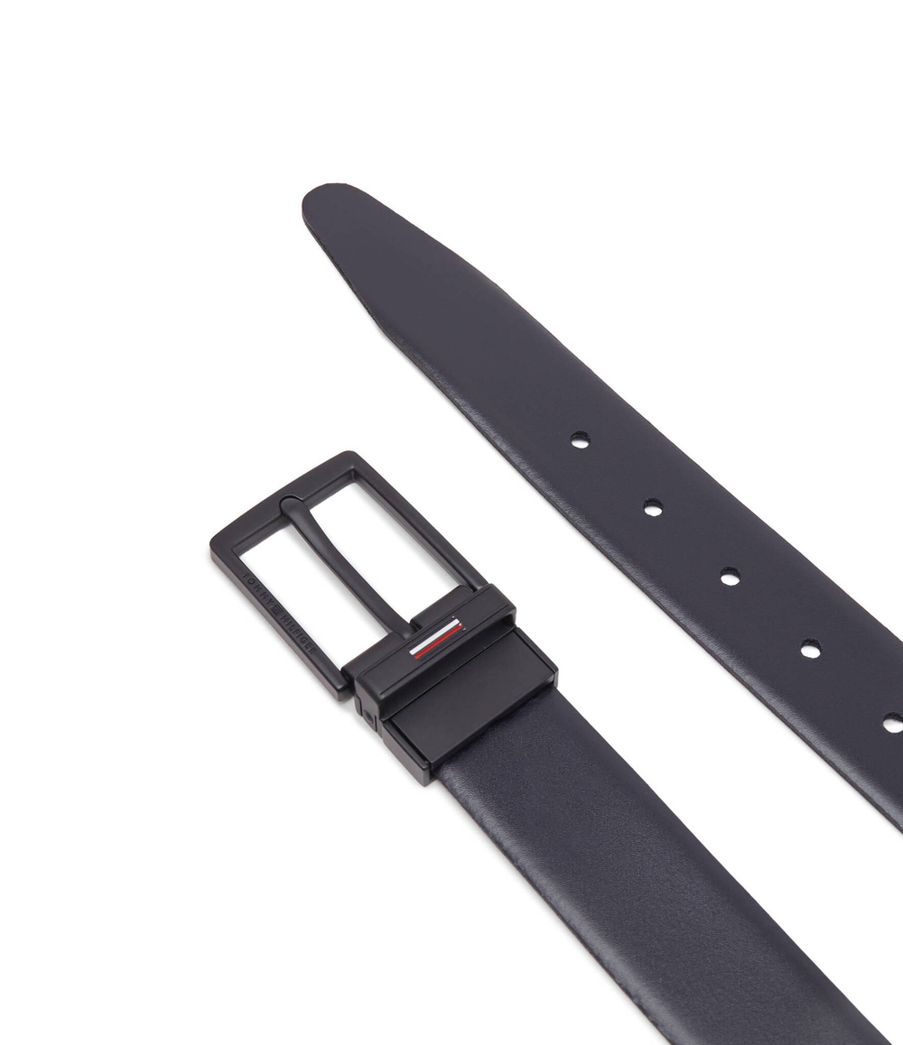 Кожаный ремень OLIVER Tommy Hilfiger - темно-синий(AM0AM12298)