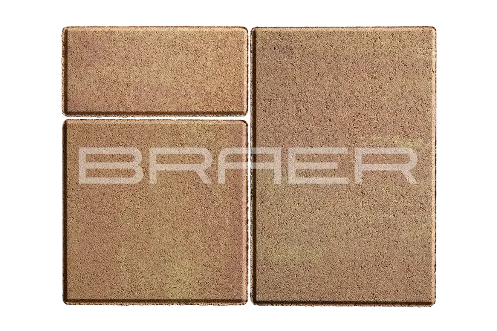 Тротуарная плитка Braer Старый город Ландхаус, Color Mix Рассвет, 60 мм