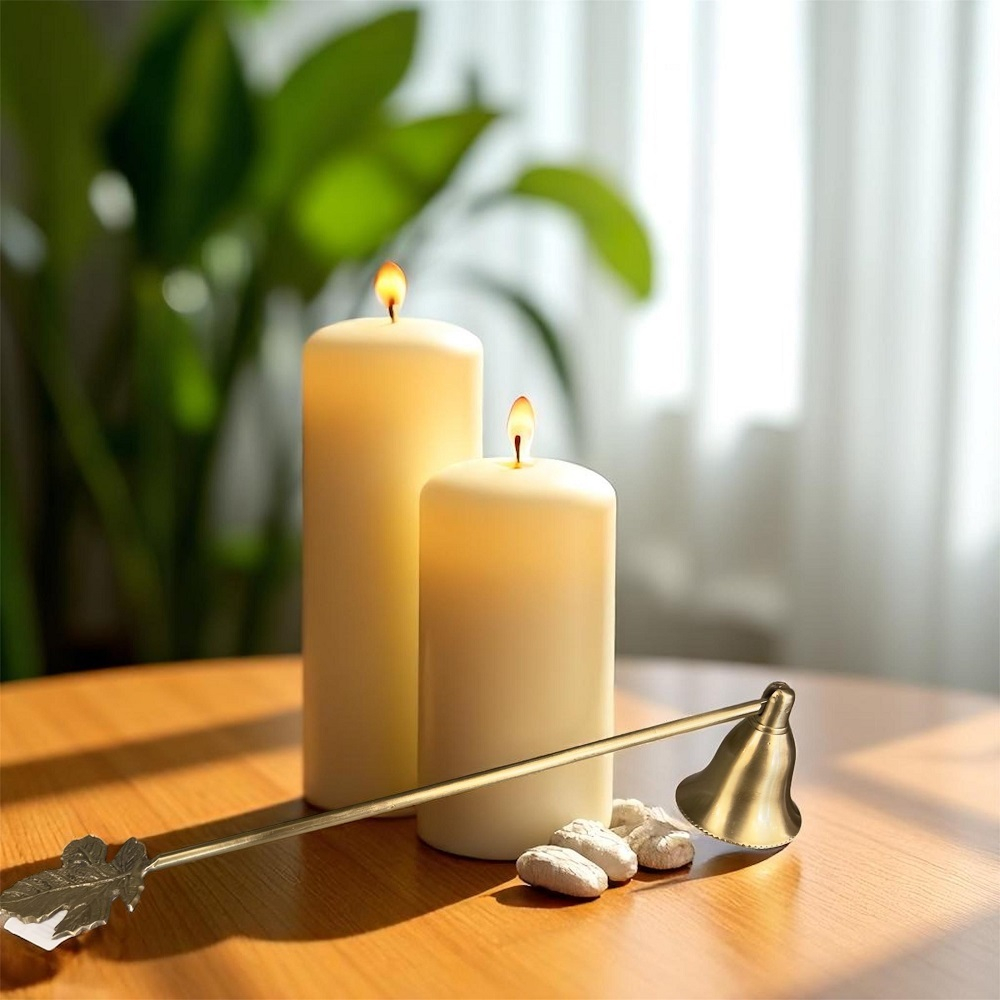 Тушитель для свечей, латунь, 25 см