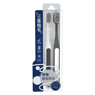 Зубная щетка YES& 0,15 mm+0,18 mm 2 шт