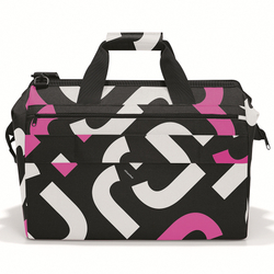 Сумка allrounder l pocket signature bold pink