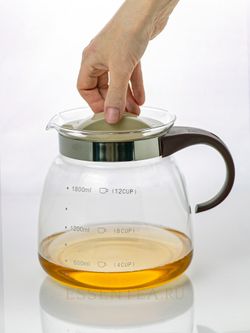 чайник стеклянный без колбы