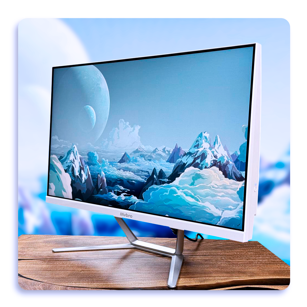 24" Моноблок MvBro B240 White (1920x1080, Intel Core i5-4570, RAM 8ГБ, SSD 256ГБ, Intel HD Graphics 4600, Win 10 Home)