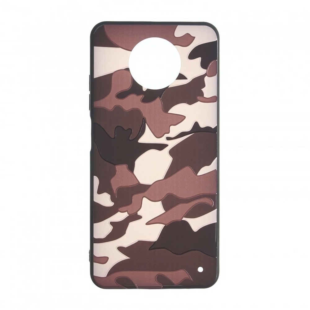 Чехол для Xiaomi Redmi Note 9T, Камуфляж, ТПУ, 012563