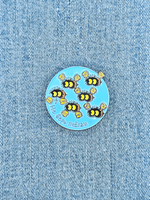 Значок Не верь пчелам, серия Винни Пух