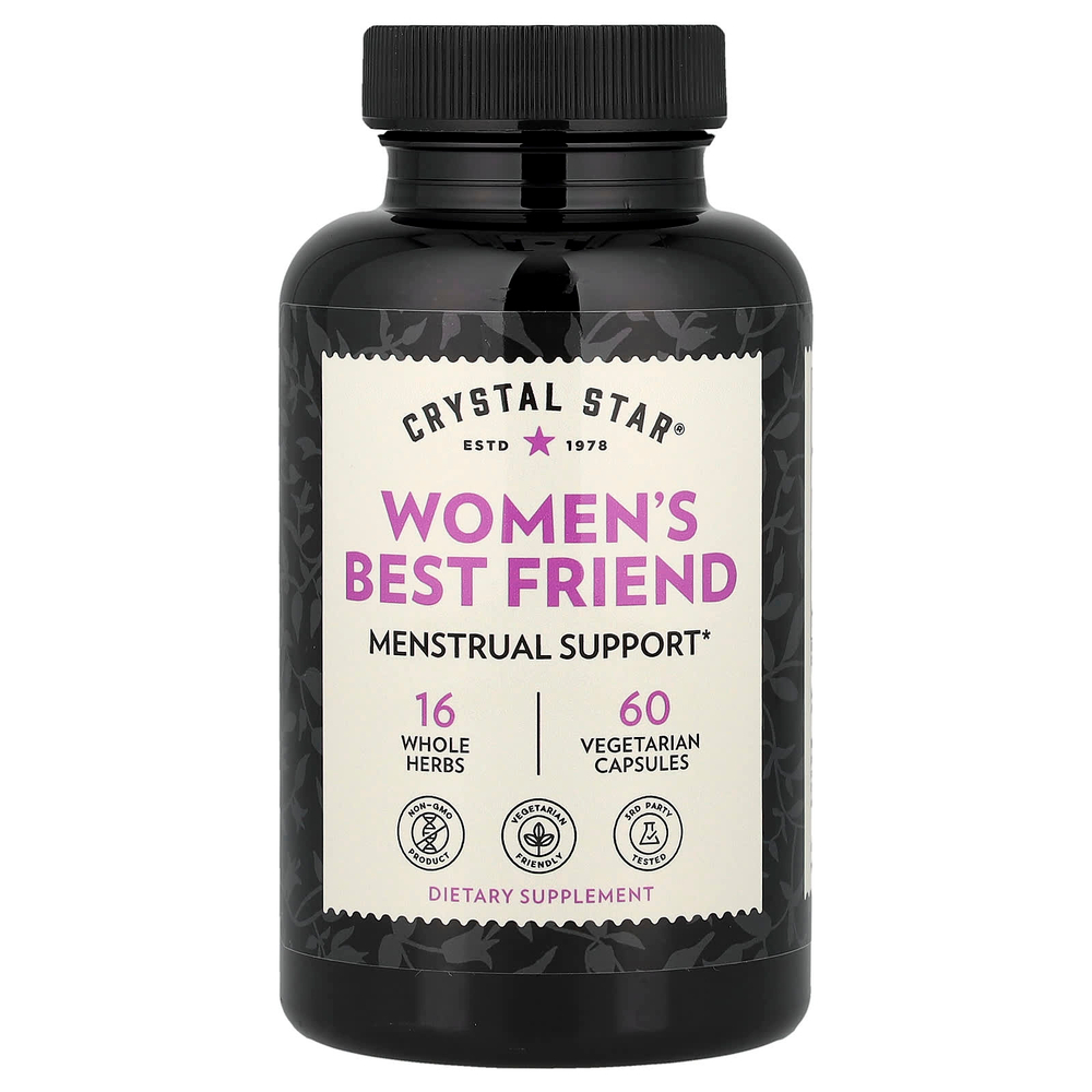 Crystal Star, Best Friend для женщин, 60 вегетарианских капсул
