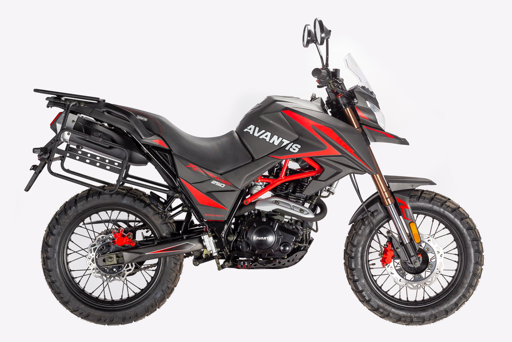 Мотоцикл Avantis Tourist 250 ПТС Красный