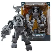 Фигурка McFarlane Toys Ork Meganob With Shoota MEGAFIG Warhammer 40000 23см (серый)