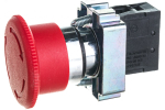 Кнопка управления LAY5-BS542 "Грибок" аварийная с фиксацией поворотная IEK