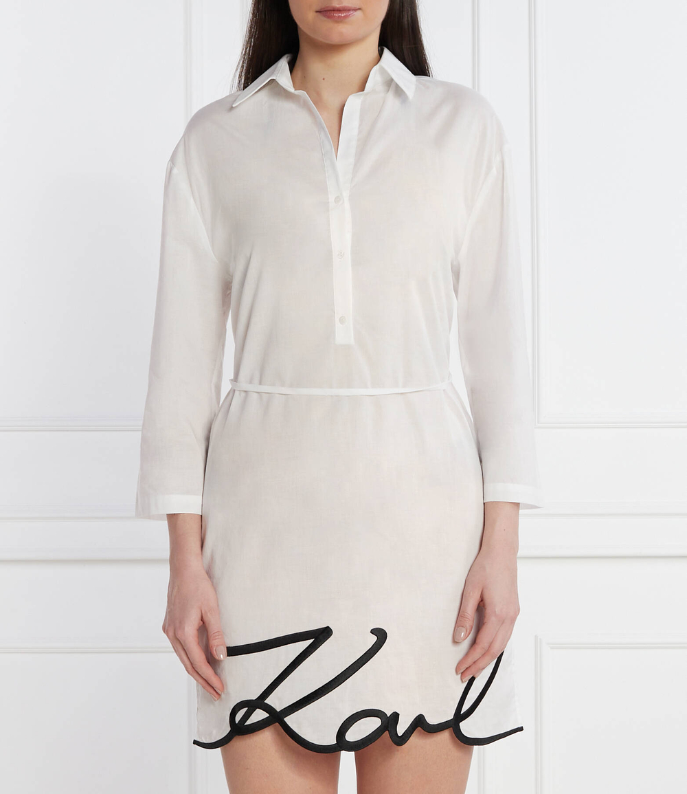 Платье signature Karl Lagerfeld - белый(240W2205)