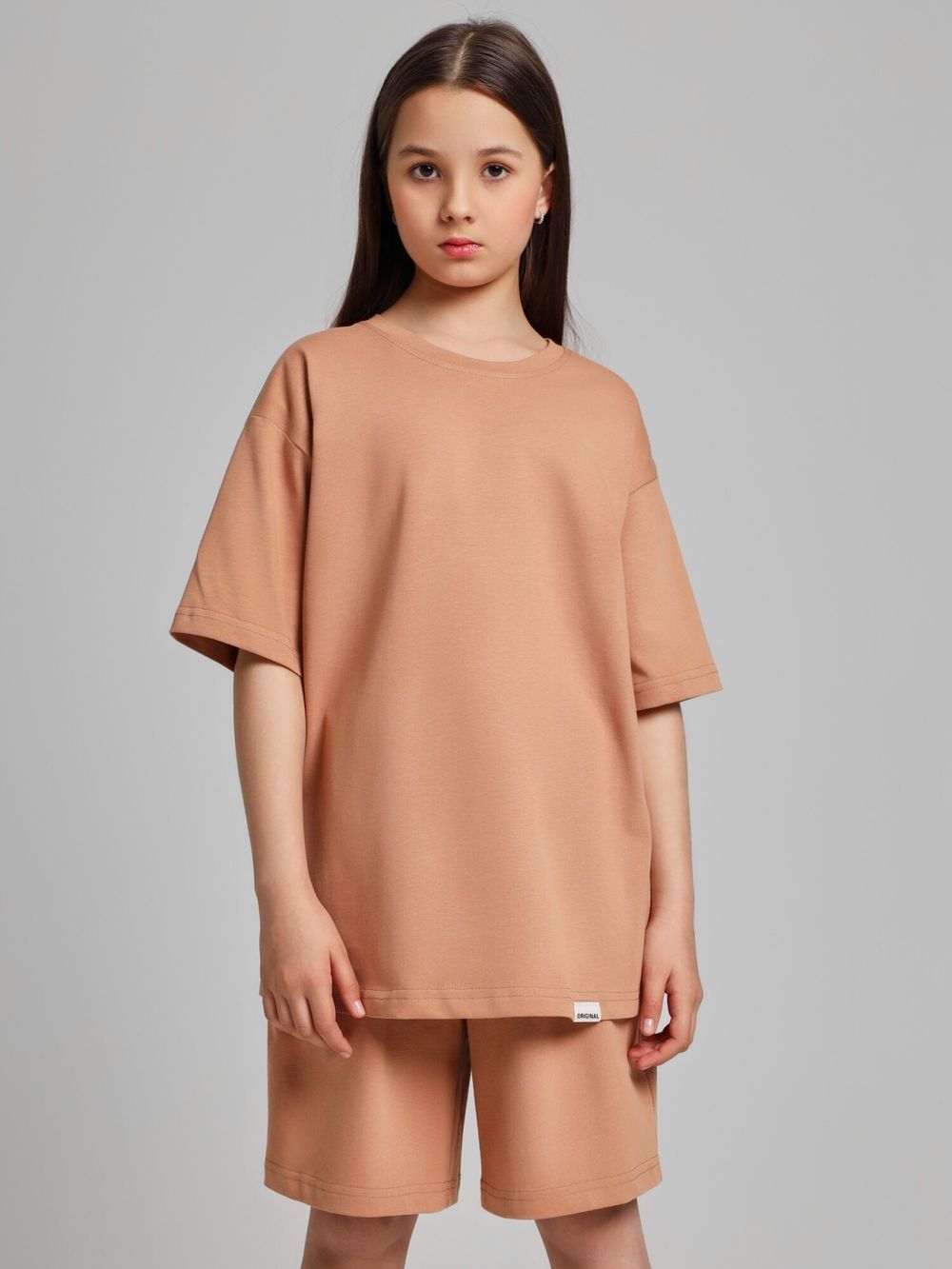 Костюм для девочки Азарт-1 Виотекс КОРИЧНЕВЫЙ