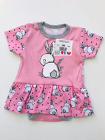 Боди+юбка "Зайка в травке" (Карапуззики) (Размер: 80)