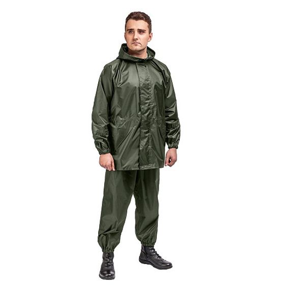 Костюм ветровлагозащитный Helios Походный р. 46 зеленый