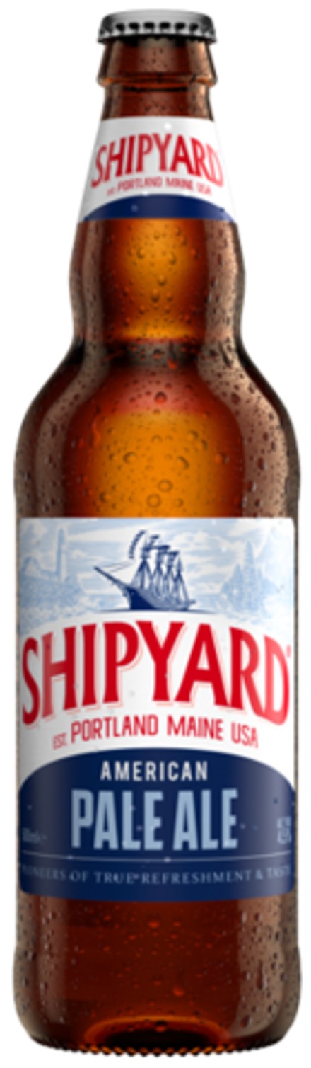 Пиво Шипьярд Американ Пейл Эль / Shipyard American Pale Ale 0.5 - стекло