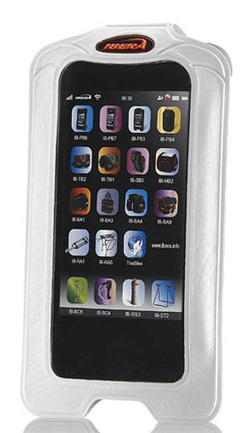 Чехол для HTC One X,  Butterfly, Samsung S3 ( L= 5.6"),  белый, крепление 3-D на якорь,