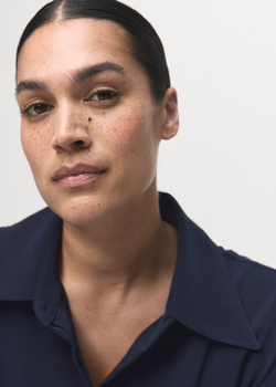 Платье-рубашка с ремешком