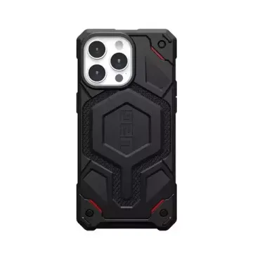 Чехол с поддержкой MAGSAFE Uag Monarch Pro для iPhone 15 Pro MAX 6.7", цвет чёрный (Kevlar-Black)