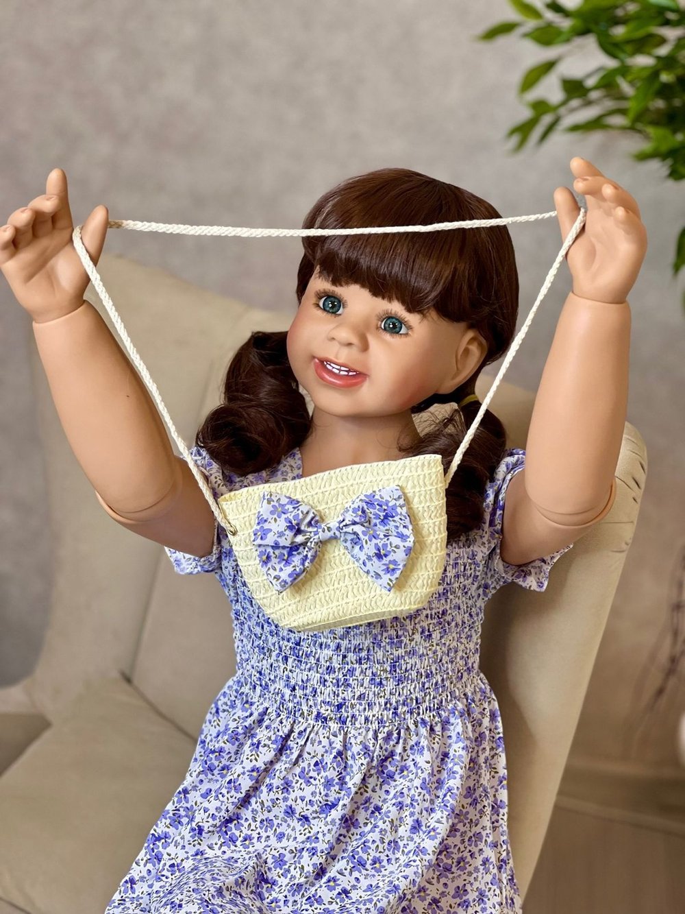 Кукла Реборн ростовая 120см в пакете (FA-437)