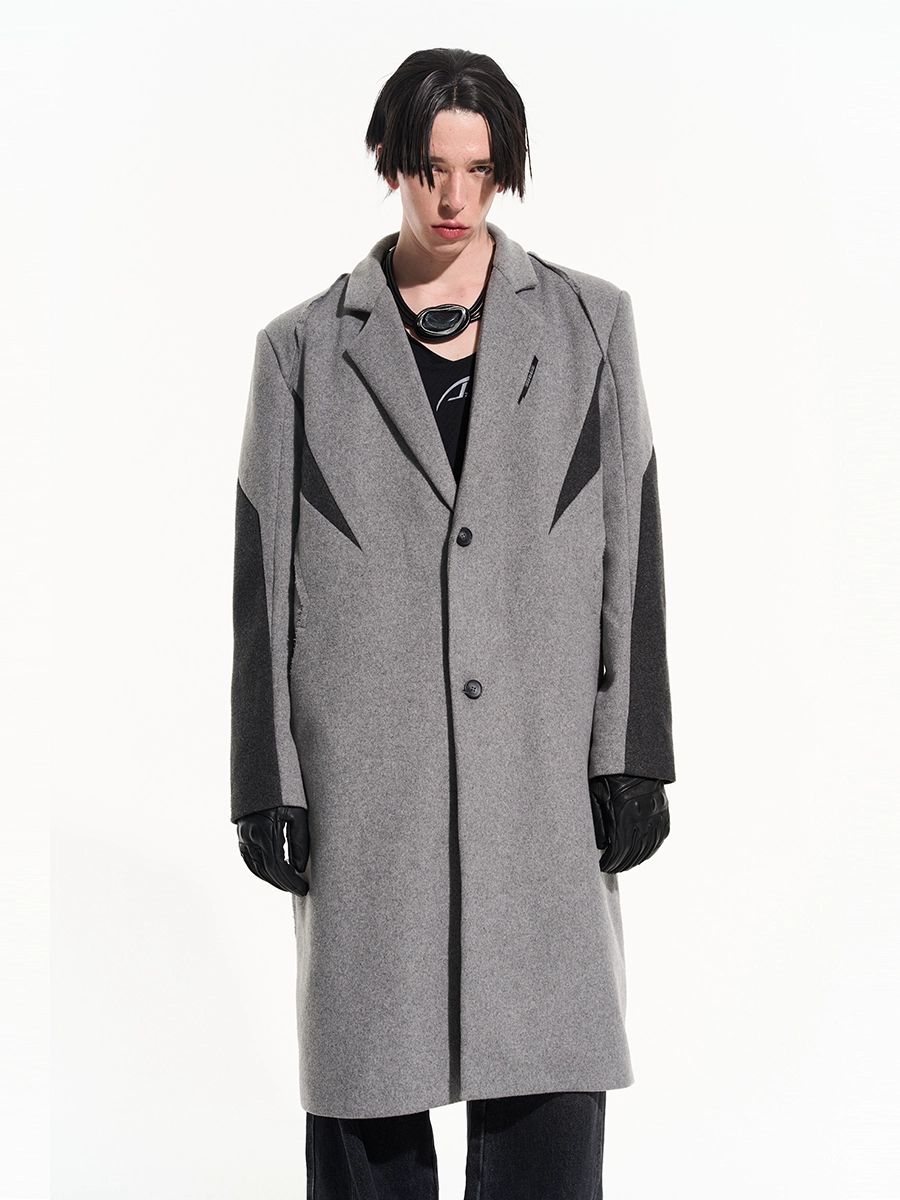 Пальто BLIND "Raw Edges" Wool Coat