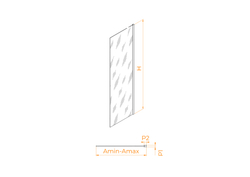 Боковая панель RGW Z-03B (Тонированное, 900)