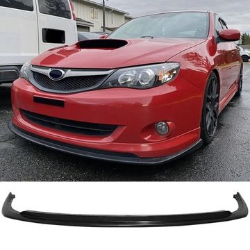 Накладка на передний бампер CS Style для Subaru Impreza WRX 2008-2010 (полиуретан)
