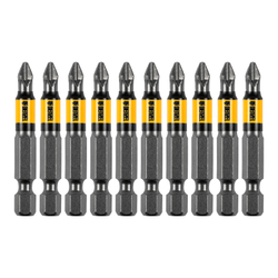 Бита PH2х50, сталь S2, цилиндр., 10 шт. Е 6,3 Denzel