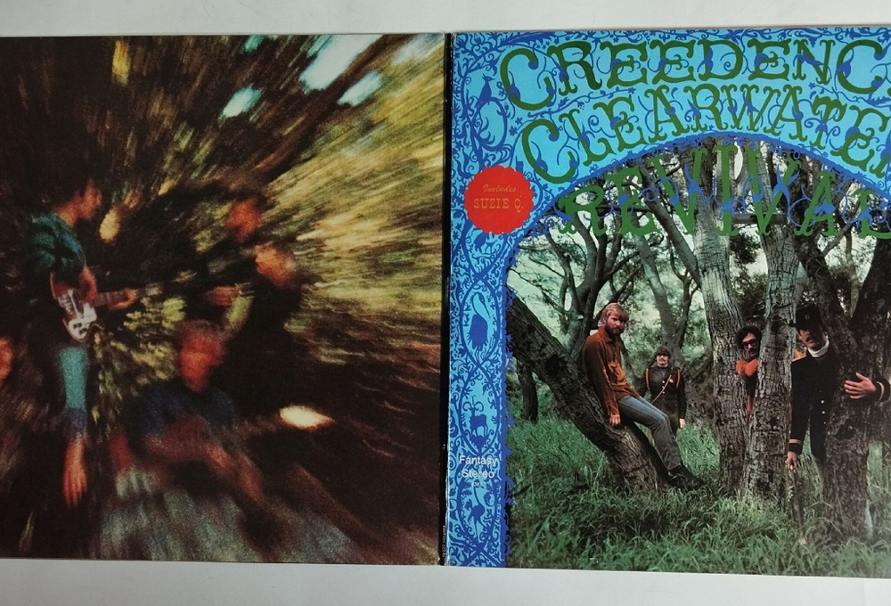 Винтажная виниловая пластинка LP Creedence Clearwater Revival 1968 / 1969 (USA 1978)