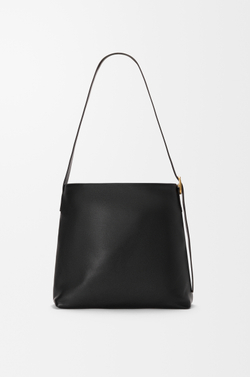 Loewe Сумка-тоут Draped из мягкой овечьей кожи наппа, черный