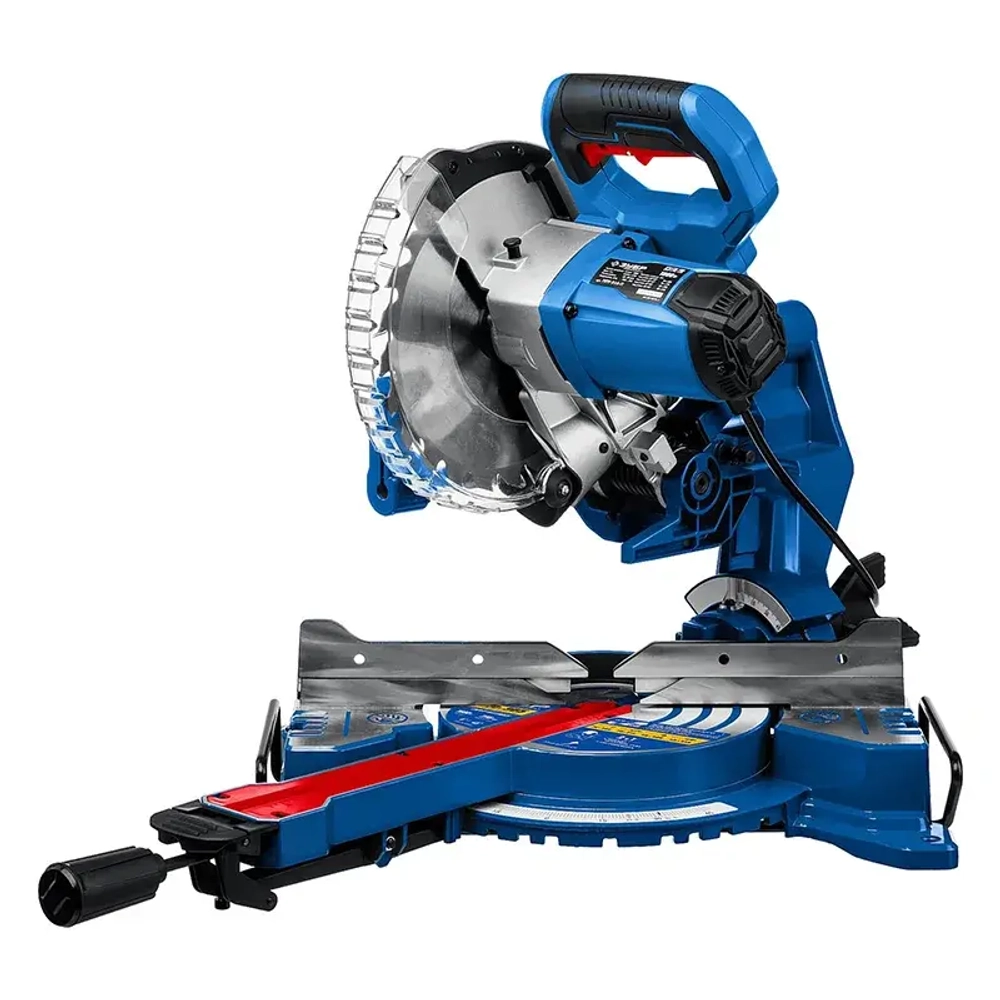 ЗУБР ППТ-216-П торцовочная пила компактная с протяжкой ППТ-216-П