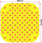 Покрытие Puzzle Playground для детских домиков LKids