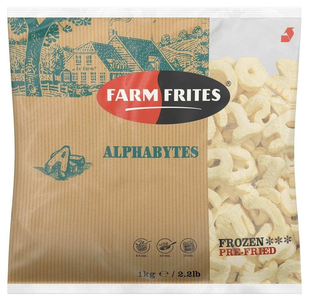 Картофель Farm Frites Алфавит 1кг