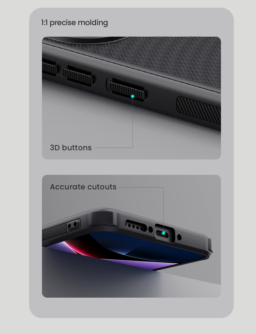 Чехол усиленный от Nillkin c встроенным круглым магнитом для Xiaomi Poco X7 Pro, серия Super Frosted Shield Pro Magnetic Case