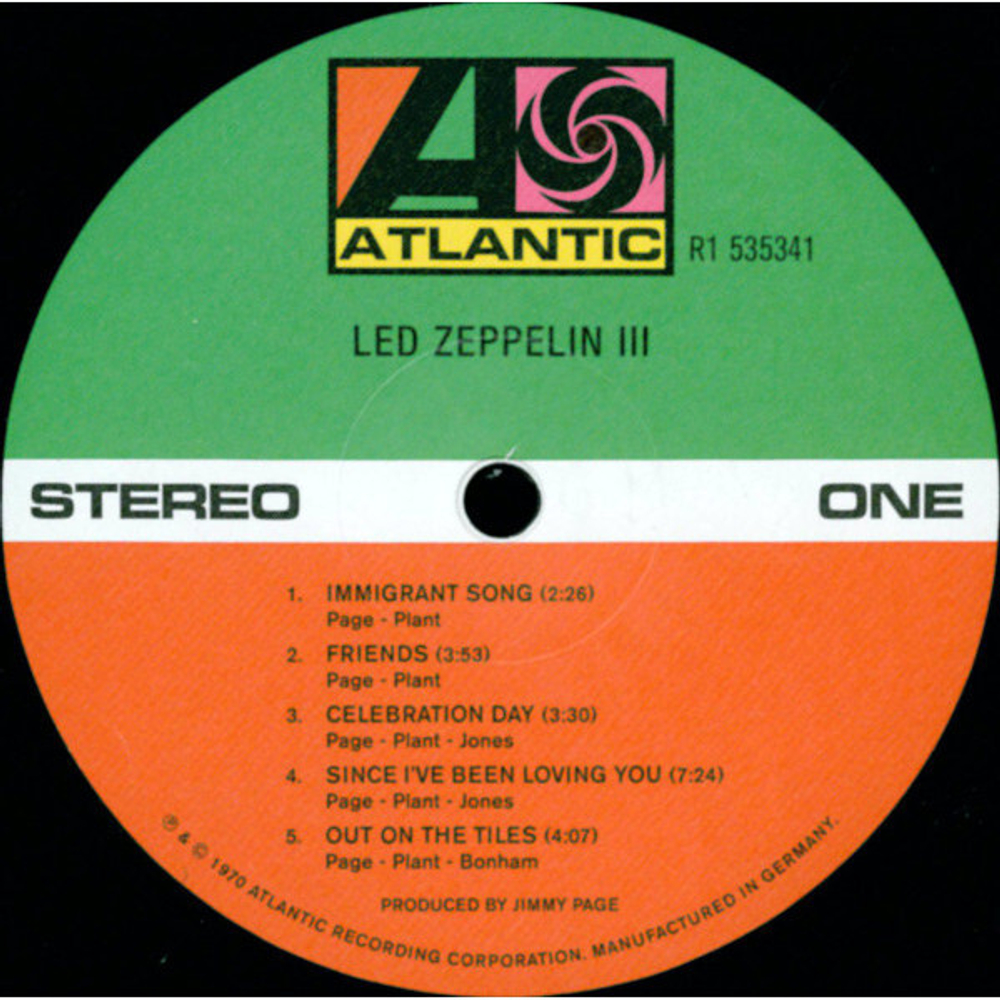 Led Zeppelin / Led Zeppelin III (LP)