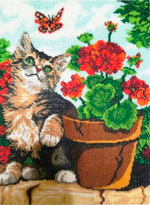 Г-5152 Котик и герань