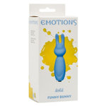Мини вибратор Emotions Funny Bunny blue (8,2 см , голубой ) (Цвет: голубой)
