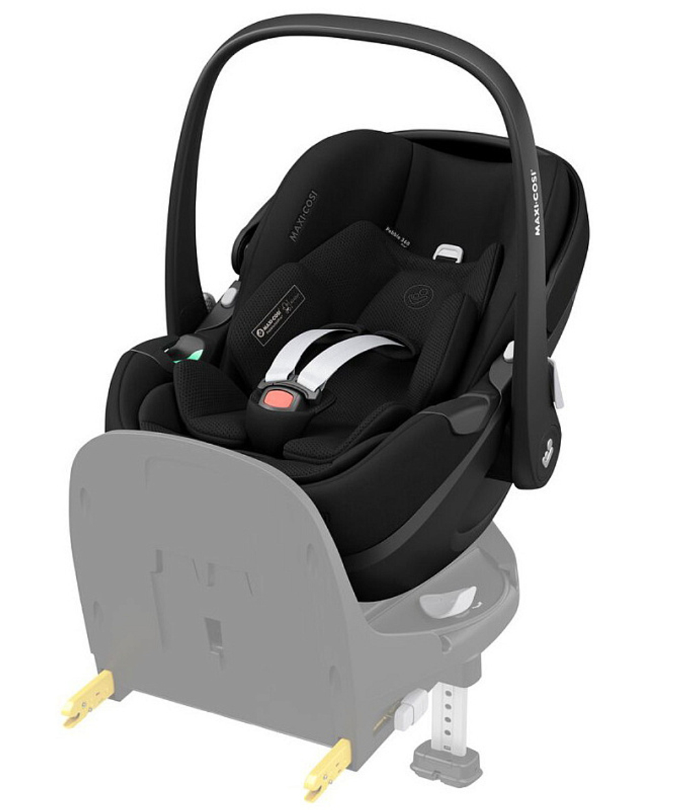 Автокресло Maxi-Cosi Pebble 360 Pro 0-13 кг с базой Family Fix 360 Prо 8052672111 Essential Black/черный (2024)