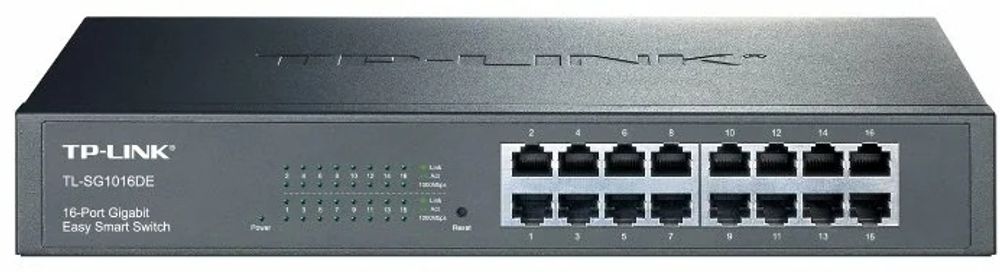 Tp-Link TL-SG1016DE черный