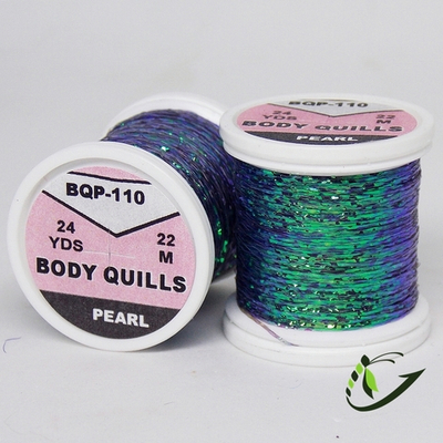 HENDS Нить для формирования тела Body Quills pearlescent 24 Yards