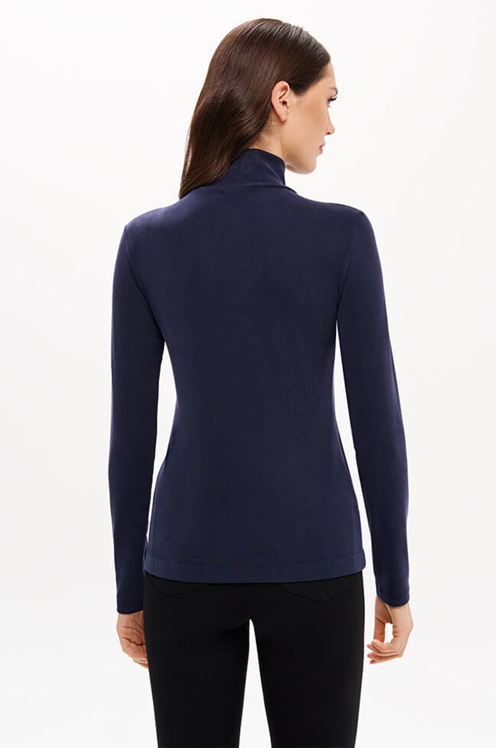 23340 Водолазка женская (синий)