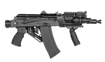Складной телескопический приклад М4 для АКС-74У, черный, Fab Defense