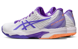 Женские Кроссовки теннисные Asics Solution Speed FF 2 - white/amethyst