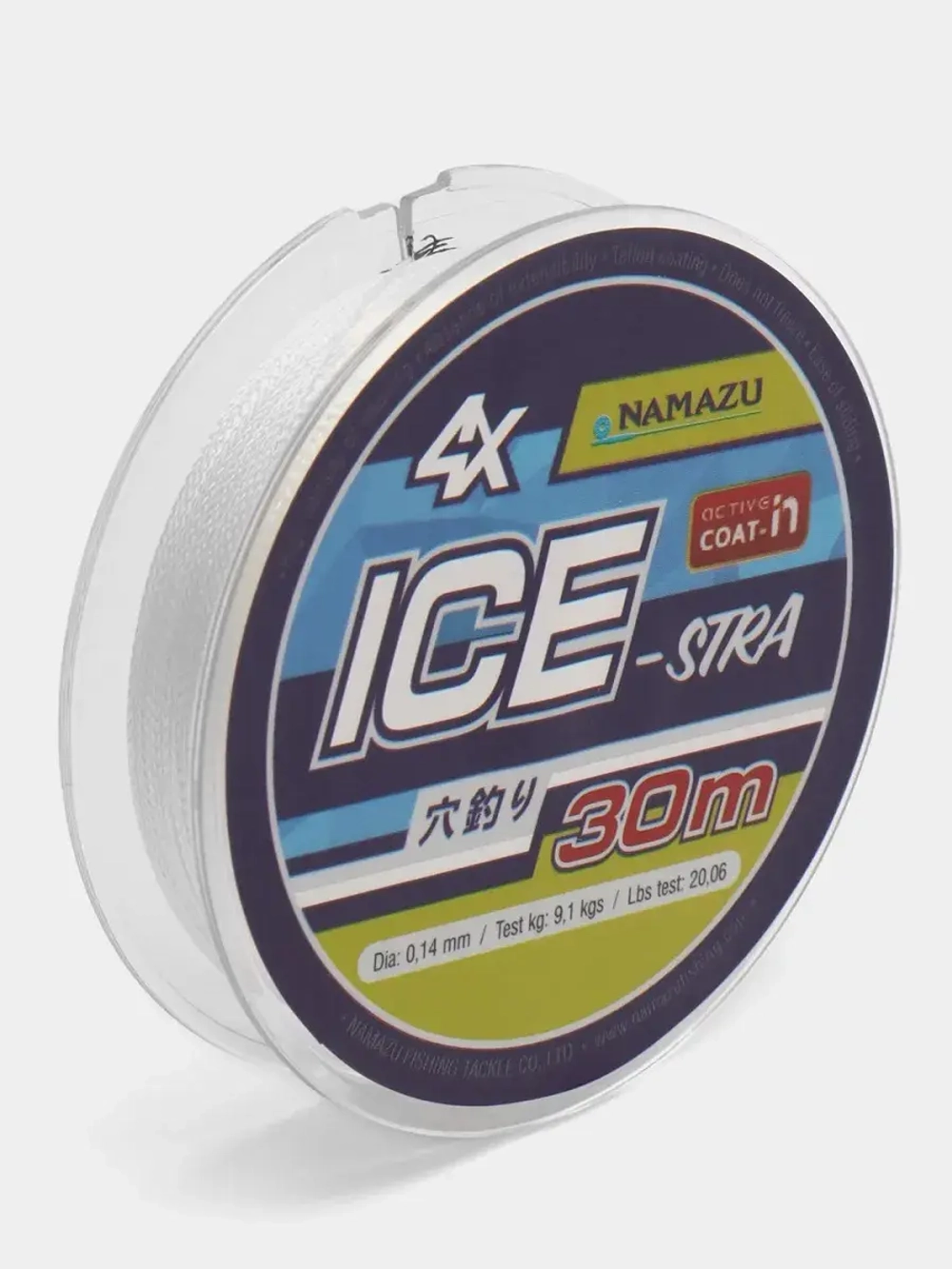 Шнур плетеный "Ice-Stra" 4Х, L-30 м