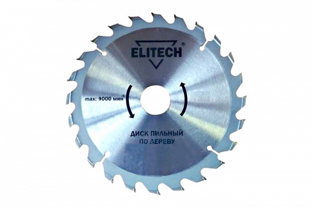 Диск пильный ELITECH ф250*32/30/2,8мм,24зуб,д/дерева 1820.056300
