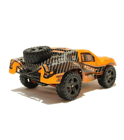 Радиоуправляемый шорт-корс Remo Hobby Rocket Brushless UPGRADE (оранжевый) 4WD 2.4G 1/16 RTR