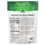 NOW Foods, Real Food, органическое сухое овсяное молоко, 340 г (12 унций)