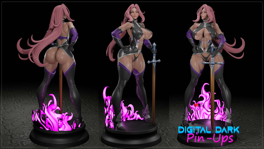 Фигурка Тёмный рыцарь Ингрид Makai Kishi Ingrid