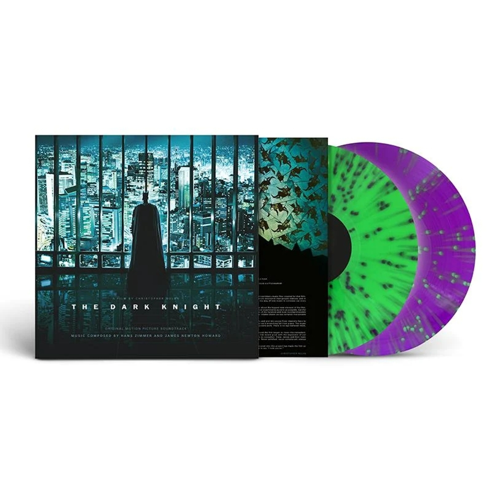 Soundtrack / Hans Zimmer, James Newton Howard: The Dark Knight (Limited Edition)(Coloured Vinyl)(2LP)