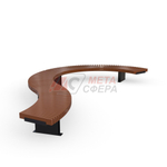 Лавка Rail Road 03 изогнутая